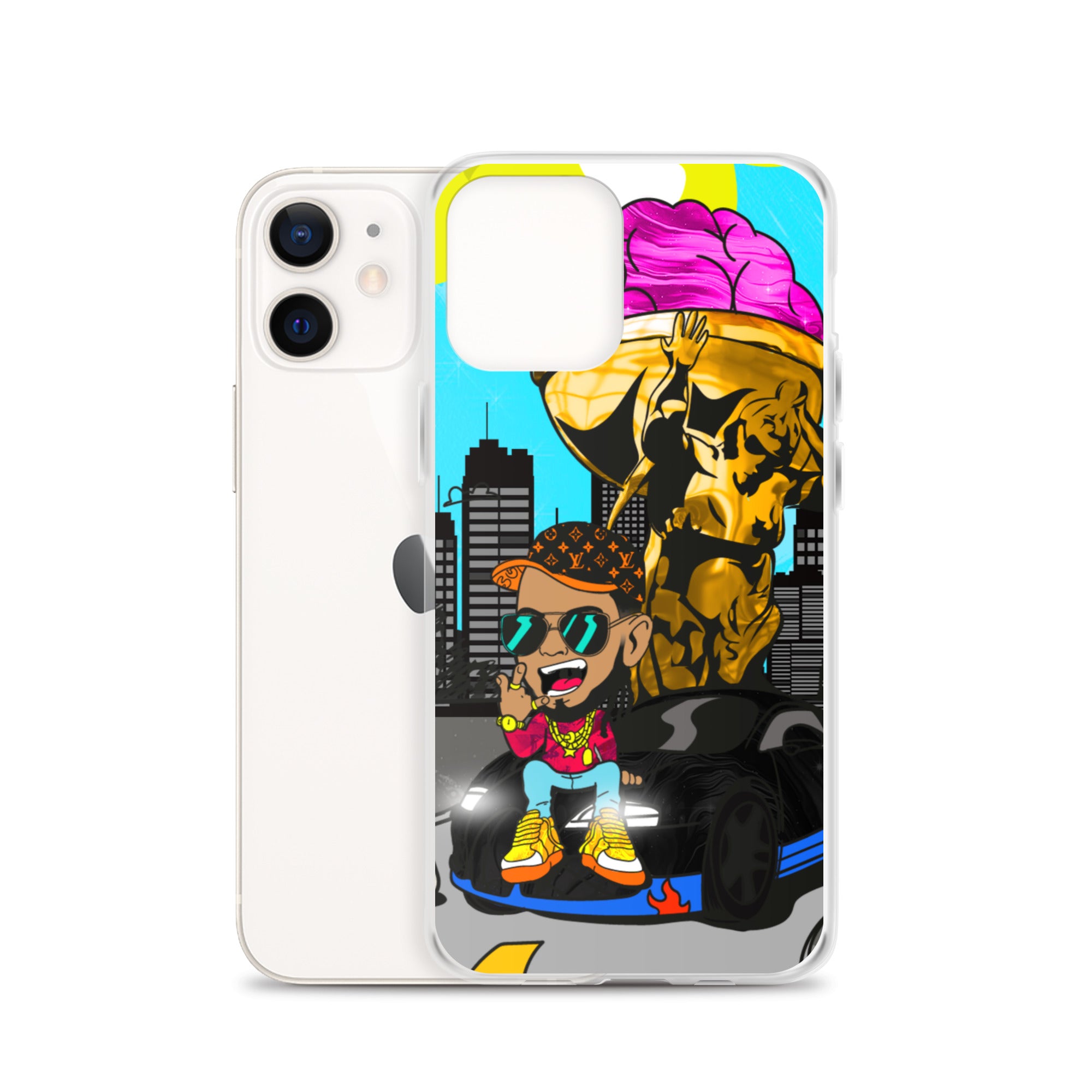 Bugatti Illustration - Clear Case for iPhone®