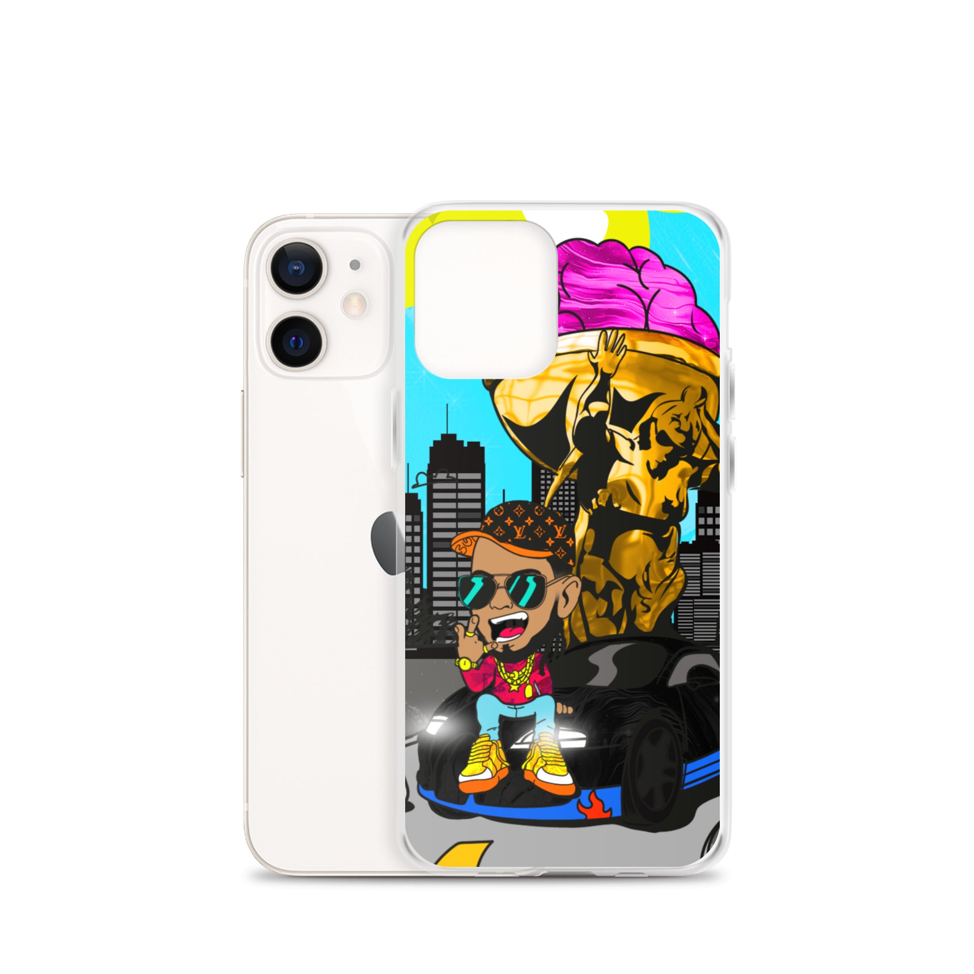 Bugatti Illustration - Clear Case for iPhone®