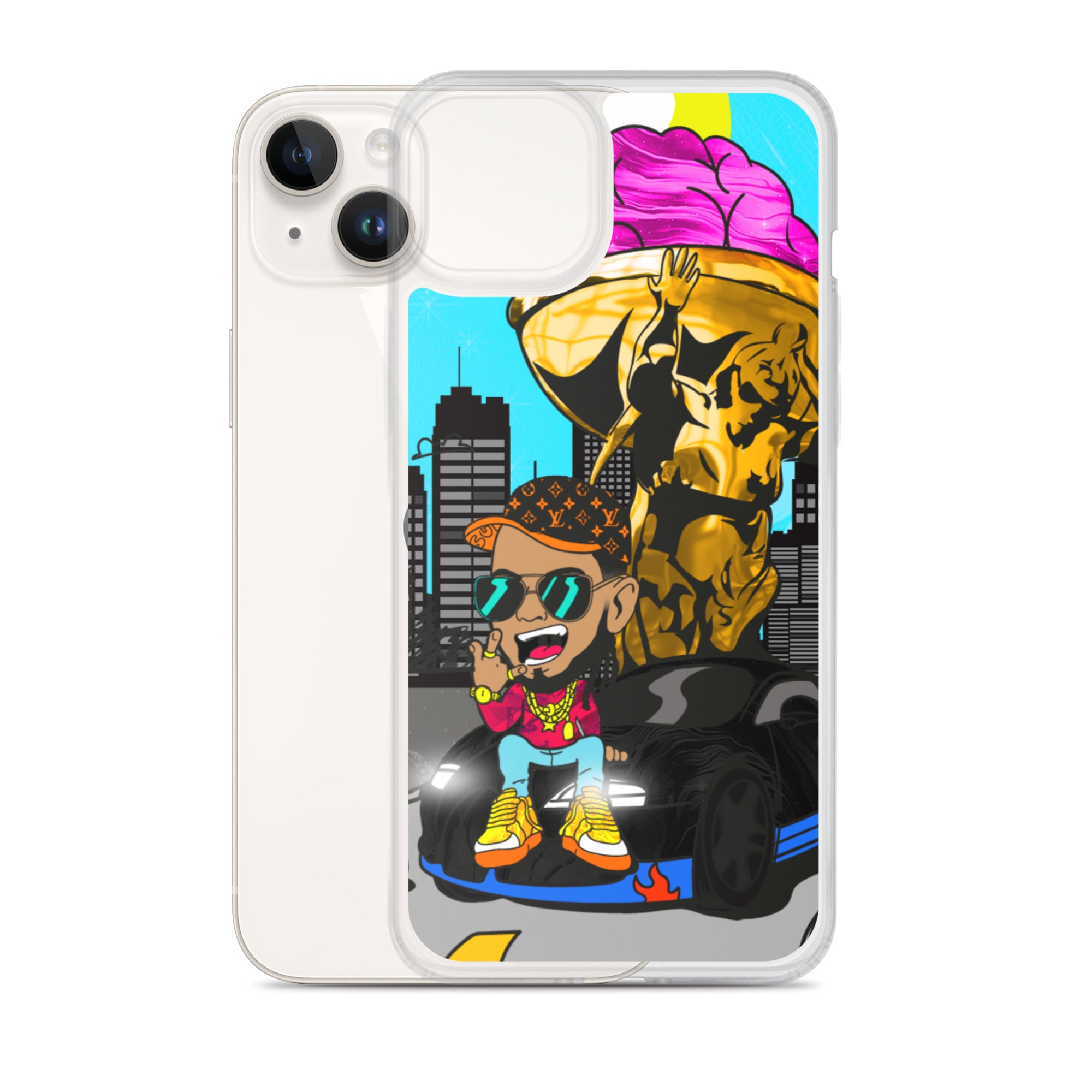 Bugatti Illustration - Clear Case for iPhone®