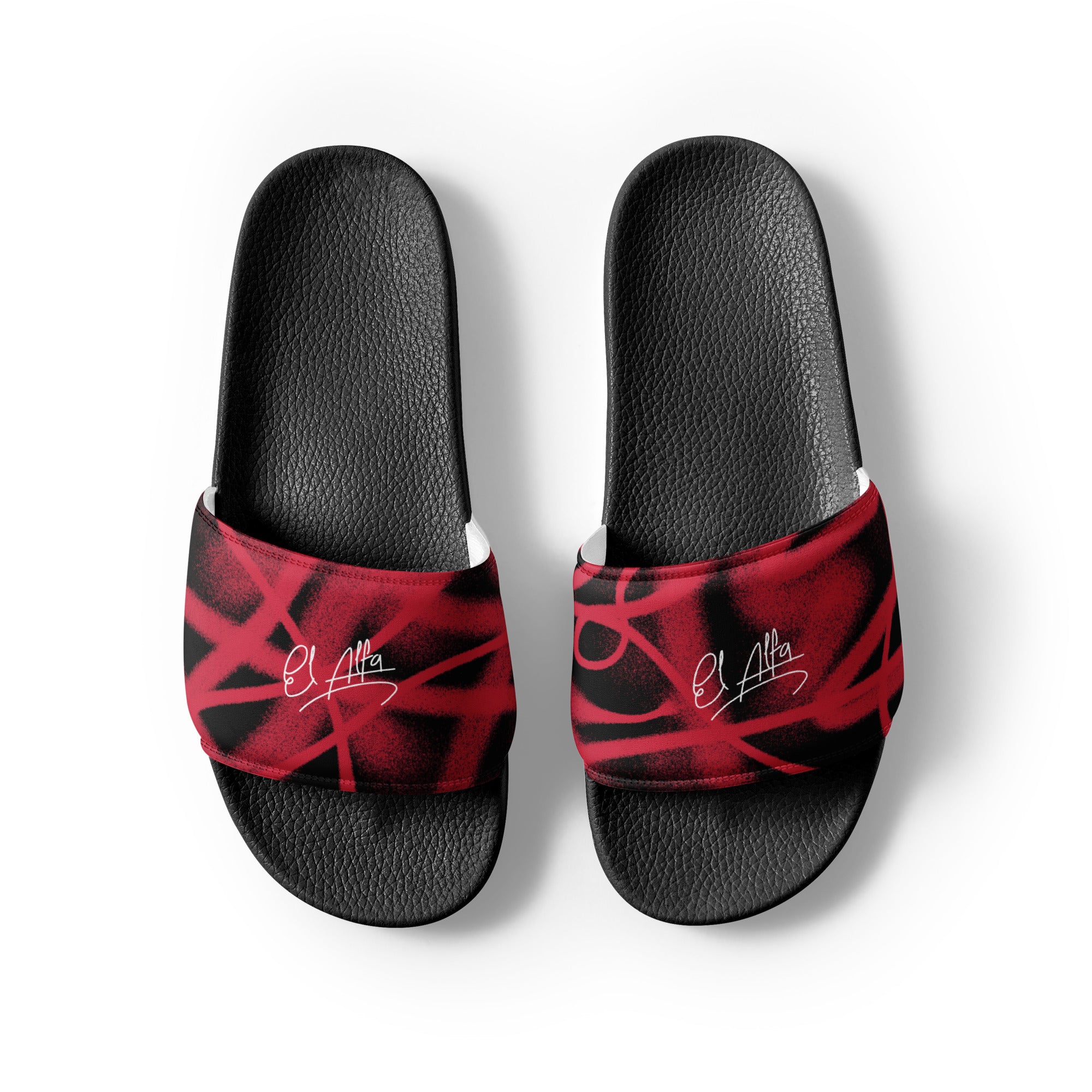 Chanclas para hombre Airbrush El Alfa