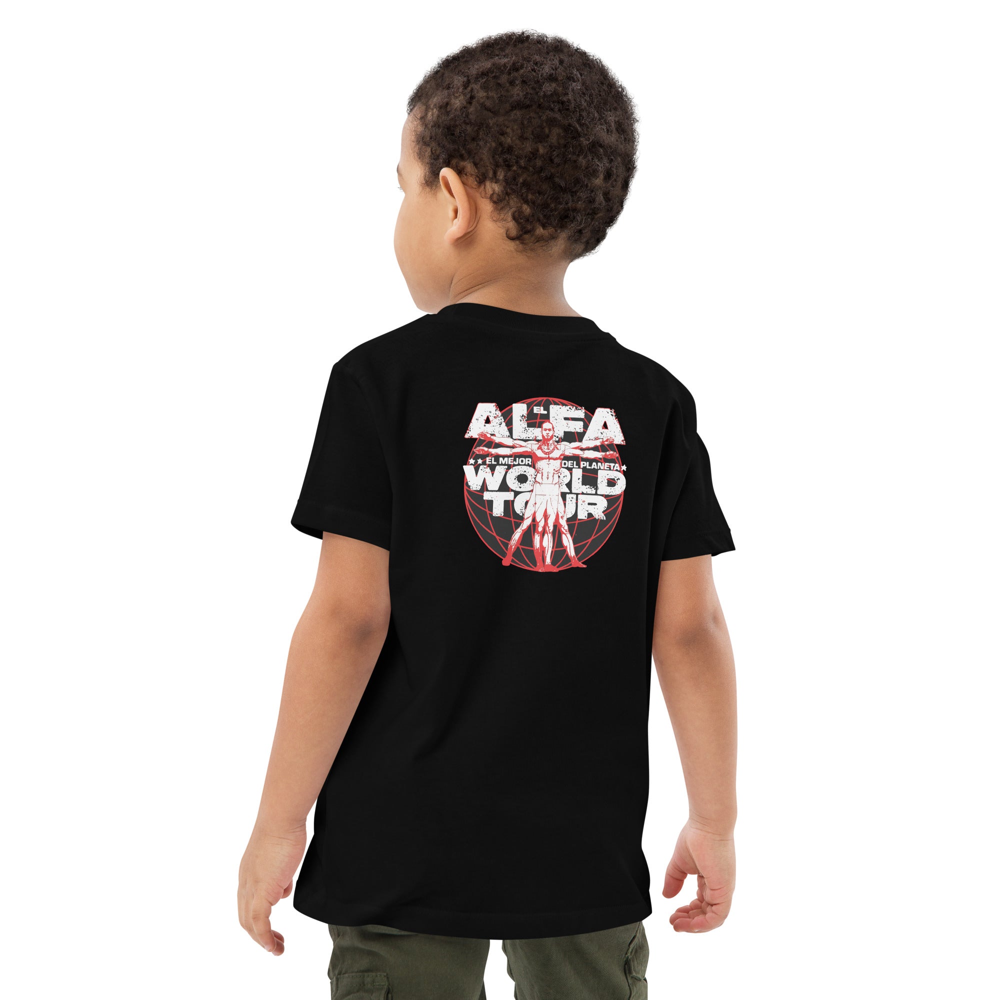 "El Mejor del Planeta" World Tour - Oversized Kids T-shirt