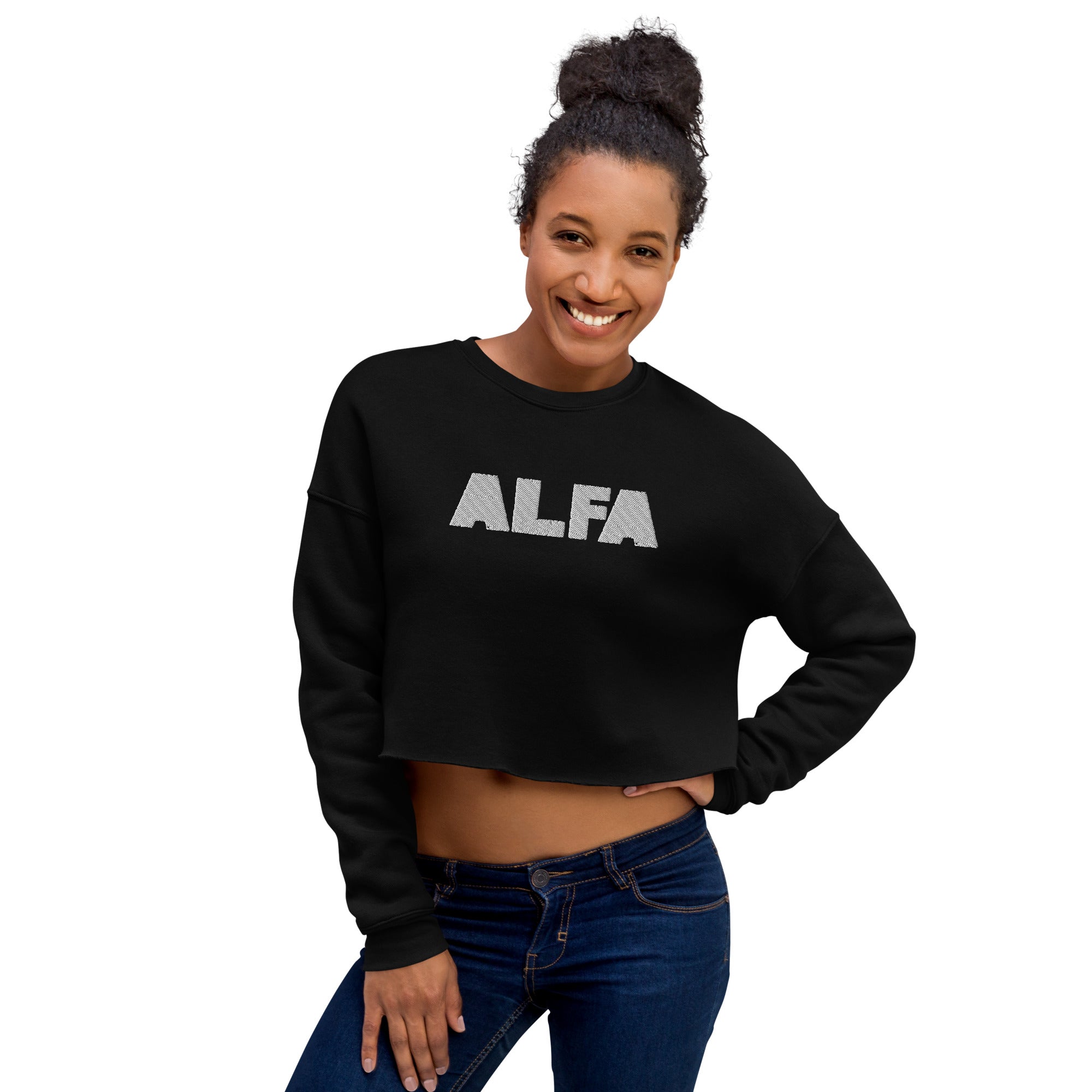 Iced 1 ¨Alfa¨ - Crop Sweatshirt